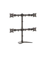 StarTech.com Startech Vierfach-Monitorhalter - Schwenkbar - Verstellbarer 4 Monitorständer - Für VESA Monitore bis zu 27 Zoll (8 Kg)