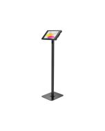 Compulocks Ständer-Kit - freiliegende Front-/Rückkamera und Sensoren - für Tablett - verriegelbar - hochwertiges Aluminium - Schwarz - Bodenaufstellung, freistehend - für Apple 10.9-inch iPad (10. Generation)