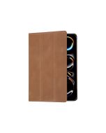 dbramante1928 Risskov - Flip-Hülle für Tablet - genarbtes Leder - Hellbraun - für Apple 11-inch iPad Pro (M4, M5)