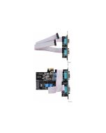 StarTech.com Startech 4-Port Serielle PCIe Karte, RS232/RS422/RS485