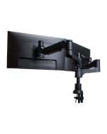 R-Go Doppelter Monitorarm Caparo - Befestigungskit (einstellbarer Monitorarm)