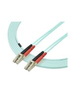 StarTech.com 5 m OM3 LWL Patchkabel, Multimode-Glasfaserkabel, LC auf LC - Patch-Kabel - LC Multi-Mode (M)