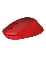 Logitech M330 SILENT PLUS - Maus - 3 Tasten - kabellos - 2.4 GHz - kabelloser Empfänger (USB)