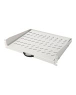 DIGITUS Ausziehbarer Fachboden zum Festeinbau an den vorderen 483 mm (19")-Profilschienen