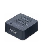 StarTech.com 1:1 M.2 NVMe Kopierstation, USB-C PCIe SSD Cloner & Dock - Solid State / Festplattenduplikator - 2 Schächte (PCIe (NVMe))