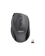 Logitech Marathon M705 - Maus - Für Rechtshänder - Laser - kabellos - 2.4 GHz - kabelloser Empfänger (USB)
