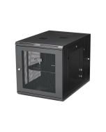 StarTech.com RK1232WALHM 12HE Wandmontage Server Rack (bis zu 84,8 cm tief, Gehäuse mit Scharnier, Netzwerkschrank, Server Schrank)