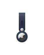 Apple Tasche für Airtag - Polyurethan - tief marineblau