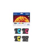 Brother LC980VALBPDR - 4er-Pack - Schwarz, Gelb, Cyan, Magenta