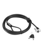 Lenovo 4XE1B81917, 1,8 m, Kensington, Schlüssel, Karbonstahl, Schwarz