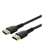 StarTech.com RHDMM1MP HDMI Kabel (2m, HDMI 2.0, 4k 60Hz, premium High Speed HDMI Kabel mit Ethernet, für Monitore oder TVs)