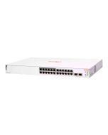 HPE Networking Instant On 1830 24G 12p Class4 PoE 2SFP 195W Switch - Switch - Smart - 12 x 10/100/1000 + 12 x 10/100/1000 (PoE+)