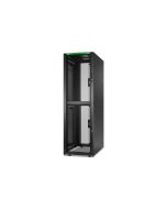 APC NetShelter SX Colocation - Schrank Netzwerkschrank - 2 x 600W x 1070D mm, mit Seiten - bodenstehend - Schwarz - 42HE - 48.3 cm (19")