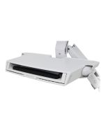 Ergotron Befestigungskit (CPU-Halter, Tastatur-Tablett, Monitorhalterung) - für LCD-Display / PC-Ausrüstung - kleiner CPU-Halter - Aluminium, hochwertiger Kunststoff - weiß - Bildschirmgröße: bis zu 61 cm (bis zu 24 Zoll)