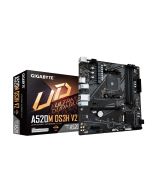 Gigabyte A520M DS3H V2 Mainboard - Unterstützt AMD Ryzen 5000 Serie AM4 CPUs, bis zu 4733 MHz DDR4 (OC), PCIe 3.0 x16, GbE LAN, USB 3.2 Gen 1, AMD, Sockel AM4, AMD Ryzen 3000 Series, AMD Ryzen Threadripper 3000 Series, AMD Ryzen Threadripper PRO 3000 WX-S