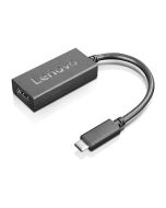 Lenovo Videoadapter - USB-C männlich zu HDMI weiblich - 24 cm - Schwarz - Unterstützung für 4K60Hz (3840 x 2160)