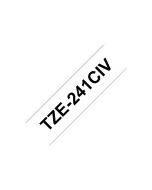 Brother TZe-241CIV - Schwarz auf Weiß - Rolle (1,8 cm x 8 m)