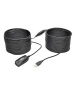 Eaton Tripp Lite Series 15M USB 2.0 Hi-Speed Active Extension Repeater Cable USB-A M/F 49 ft. - USB-Verlängerungskabel - USB (M)