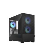 Fractal Design Pop Mini Air RGB - Tower - micro ATX - Seitenteil mit Fenster (gehärtetes Glas)