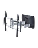StarTech.com 100AP1-TV-WALL-MOUNT, 200 x 200 mm, 800 x 500 mm, -12 - 2°, -60 - 60°, Aluminium, Stahl, Schwarz