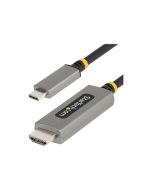 StarTech.com 3ft (1m) USB-C to HDMI Adapter Cable, 8K 60Hz, 4K 144Hz, HDR10, USB Type-C to HDMI 2.1 Video Converter Cable, USB-C DP Alt Mode/USB4/Thunderbolt 3/4 Compatible - USB-C Laptop to HDMI Monitor (134B-USBC-HDMI211M)
