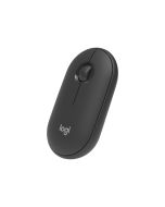 Logitech Pebble M350 - Maus - optisch - 3 Tasten - kabellos - 2.4 GHz, Bluetooth - kabelloser Empfänger (USB)