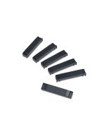 APC Kabelhalteschiene - Schwarz - TAA-konform (Packung mit 6)