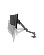 Ergotron LX Pro - Befestigungskit (Gelenkarm) - modular - für 2 LCD-Displays - Dunkelgrau - Bildschirmgröße: bis zu 68,6 cm (bis zu 27 Zoll)