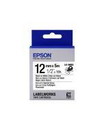 Epson LabelWorks LK-4WBQ - Schwarz auf Weiß - Rolle (1,2 cm x 5 m)