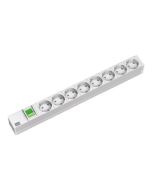 Bachmann Steckdosenleiste (Rack - einbaufähig) - Ausgangsanschlüsse: 8 - 1U - 48.3 cm (19")