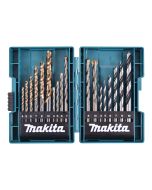 Makita Bohrersatz - 18 Stücke - 5 mm, 6 mm, 7 mm, 8 mm, 10 mm, 4 mm