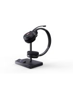 Yealink WH62 Dual Teams Headset, Kabellos, 20 - 20000 Hz, Büro/Callcenter, 127 g, Kopfhörer, Schwarz