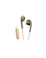 JVC HA-F19M-GC, Kabelgebunden, 8 - 20000 Hz, Anrufe/Musik, 5 g, Kopfhörer, Cremefarben, Grün