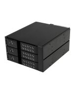 StarTech.com 3-fach 3,5 trägerloser SATA Festplatten Aluminium Wechselrahmen Backplane - 3 Bay 3,5 Zoll (8,9cm)