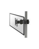 Neomounts FPMA-WP200 - Befestigungskit (Stangenbefestigung) - Voll beweglich - für LCD-Display - Schwarz - Bildschirmgröße: 25.4-76.2 cm (10"-30")