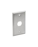 Eaton Tripp Lite Series RJ45 Bulkhead Wall Plate 1 Cutout Industrial Metal Single Gang TAA