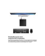HP EliteDesk 8 G1i AI - Mini Desktop - Core Ultra 5 235T / 2.2 GHz - RAM 16 GB - SSD 512 GB - NVMe - Intel Graphics - 1GbE, Wi-Fi 6E, Bluetooth 5.3 - WLAN: 802.11a/b/g/n/ac/ax (Wi-Fi 6E)