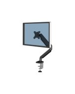 Fellowes Platinum Monitor Arm - Befestigungskit - einstellbarer Arm - für Monitor - Aluminium, Stahl, Kunststoff - Schwarz - Bildschirmgröße: bis zu 81,3 cm (bis zu 32 Zoll)
