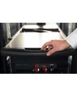 DIGITUS 19" LCD KVM Konsole, 8-Port VGA, spanische Tastatur