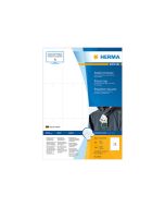 HERMA Special - Nicht klebend - perforiert - weiß - 52.5 x 93.5 mm 1200 Etikett(en) (100 Bogen x 12)