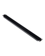 ROLINE Blindabdeckung - Jet Black, RAL 9005 - 1U - 48.3 cm (19")