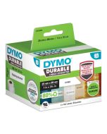 Dymo LabelWriter - Polypropylen (PP) - stark klebend - 89 x 25 mm 700 Etikett(en) (2 Rolle(n)