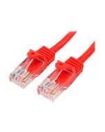 StarTech.com 2m Cat5e RJ45 UTP Netzwerkkabel Snagless - Cat 5e Patchkabel - Rot - Stecker / Stecker - Patch-Kabel - RJ-45 (M)