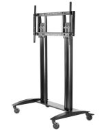 Peerless SR598, Multimedia-Wagen, Schwarz, Flachbildschirm, 136,1 kg, 139,7 cm (55"), 2,49 m (98")