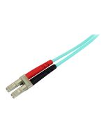StarTech.com 2 m LC auf LC OM4 Multimode Glasfaserkabel, LWL Patchkabel - Netzwerkkabel - LC Multi-Mode (M)