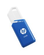 HP x755w, 64 GB, USB Typ-A, 3.2 Gen 1 (3.1 Gen 1), 75 MB/s, Dia, Blau, Weiß