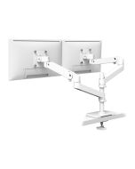 Ergotron LX Pro - Befestigungskit (Doppelarm) - für 2 LCD-Displays - Lochplatte-Montage - Aluminium - weiß - Bildschirmgröße: bis zu 61 cm (bis zu 24 Zoll)