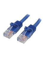 StarTech.com CAT5e Cable - 10 m Blue Ethernet Cable - Snagless CAT5e Patch Cord - CAT5e UTP Cable - RJ45 Network Cable - Patch-Kabel - RJ-45 (M)