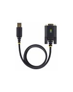 StarTech.com 6.6ft (2m) USB to Serial Adapter Cable, COM Retention, RS232 - Kabel USB / seriell - USB (M)