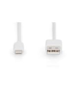 DIGITUS Lightning auf USB A Daten-/Ladekabel, MFI zertifiziert